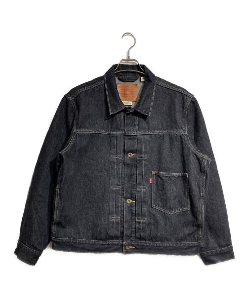 LEVI'S PReMIUM（リーバイス プレミアム）LEVI'S PReMIUM (リーバイス プレミアム) TYPE I TRUCKER JACKET/トラッカ―ジャケット ブラック サイズ:Lの古着・服飾アイテム