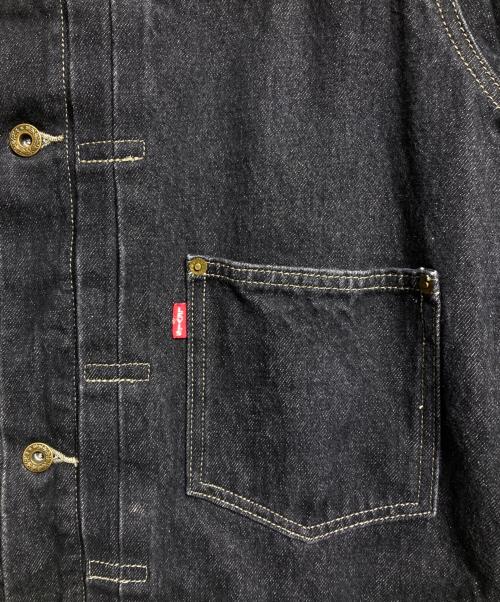 LEVI'S PReMIUM（リーバイス プレミアム）LEVI'S PReMIUM (リーバイス プレミアム) TYPE I TRUCKER JACKET/トラッカ―ジャケット ブラック サイズ:Lの古着・服飾アイテム