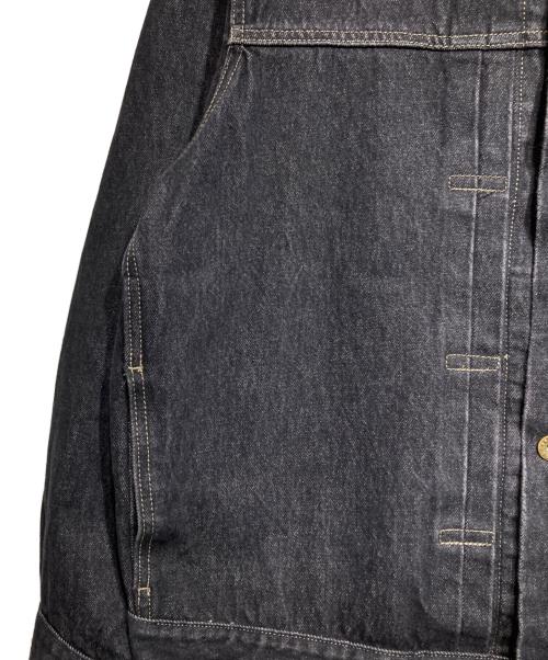 LEVI'S PReMIUM（リーバイス プレミアム）LEVI'S PReMIUM (リーバイス プレミアム) TYPE I TRUCKER JACKET/トラッカ―ジャケット ブラック サイズ:Lの古着・服飾アイテム