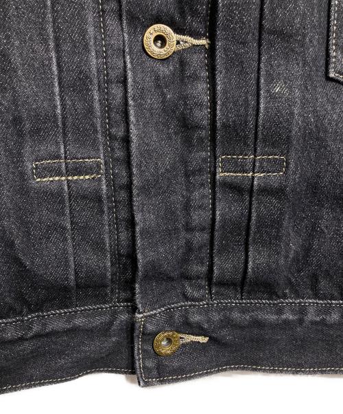 LEVI'S PReMIUM（リーバイス プレミアム）LEVI'S PReMIUM (リーバイス プレミアム) TYPE I TRUCKER JACKET/トラッカ―ジャケット ブラック サイズ:Lの古着・服飾アイテム