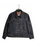 LEVI'S PReMIUM（リーバイス プレミアム）の古着「TYPE I TRUCKER JACKET/トラッカ―ジャケット」｜ブラック