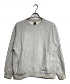 BATONERバトナ―）の古着「JUMBERCA URAKE CREW NECK/ジャンベルカ・ウラケ・クルーネック」｜グレー