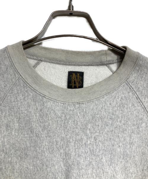 BATONER（バトナ―）BATONER (バトナ―) JUMBERCA URAKE CREW NECK/ジャンベルカ・ウラケ・クルーネック グレー サイズ:1の古着・服飾アイテム