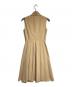 FOXEY NEWYORK (フォクシーニューヨーク) ノースリーブワンピース/sleeveless dress ベージュ サイズ:40：10000円