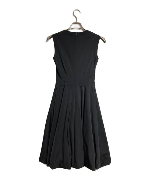 FOXEY NEWYORK（フォクシーニューヨーク）FOXEY NEWYORK (フォクシーニューヨーク) ストレッチノースリーブワンピース/Stretchy sleeveless dress ブラック サイズ:38の古着・服飾アイテム