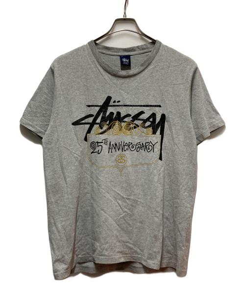 stussy（ステューシー）stussy (ステューシー) 90'sプリントTシャツ グレー サイズ:Lの古着・服飾アイテム