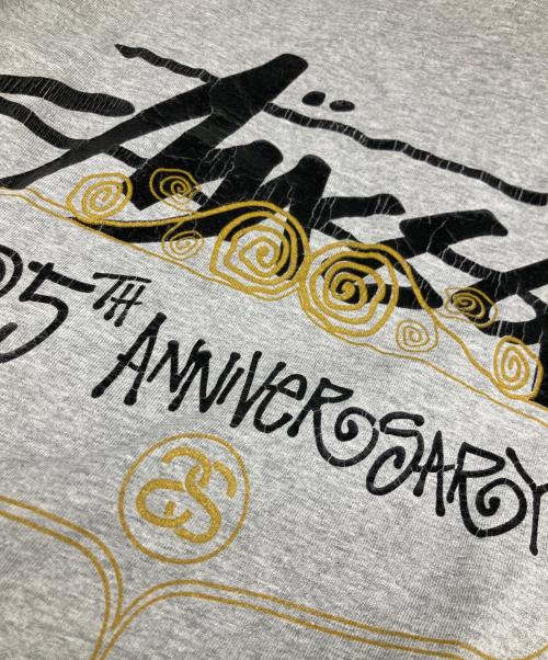 stussy（ステューシー）stussy (ステューシー) 90'sプリントTシャツ グレー サイズ:Lの古着・服飾アイテム