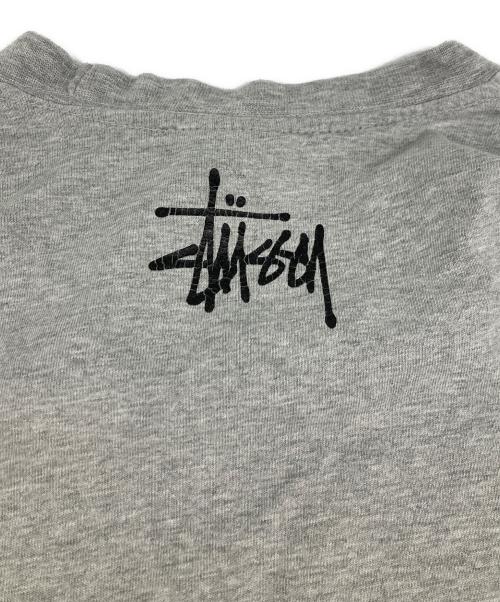 stussy（ステューシー）stussy (ステューシー) 90'sプリントTシャツ グレー サイズ:Lの古着・服飾アイテム