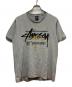 stussy（ステューシー）の古着「90'sプリントTシャツ」｜グレー