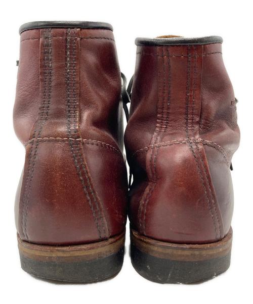 RED WING（レッドウィング）RED WING (レッドウィング) プレーントゥブーツ/Plain toe boots ブラウン サイズ: 9・1/2の古着・服飾アイテム