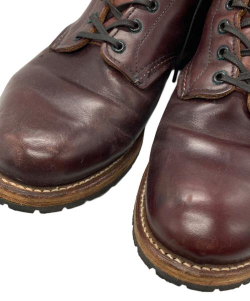 RED WING（レッドウィング）RED WING (レッドウィング) プレーントゥブーツ/Plain toe boots ブラウン サイズ: 9・1/2の古着・服飾アイテム