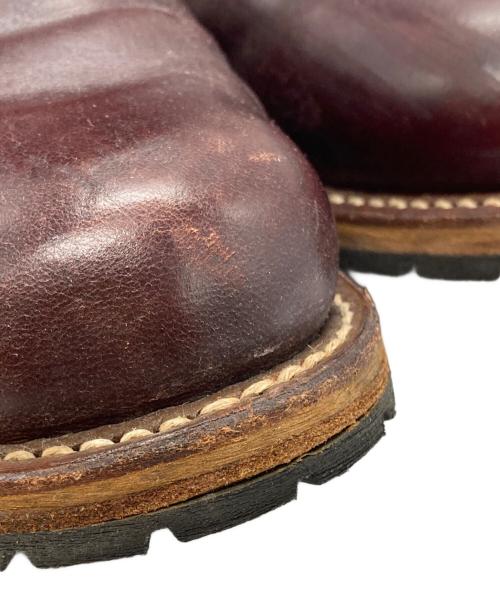 RED WING（レッドウィング）RED WING (レッドウィング) プレーントゥブーツ/Plain toe boots ブラウン サイズ: 9・1/2の古着・服飾アイテム