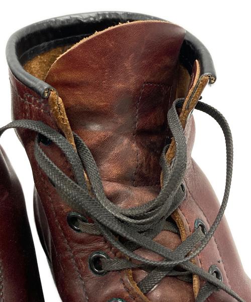RED WING（レッドウィング）RED WING (レッドウィング) プレーントゥブーツ/Plain toe boots ブラウン サイズ: 9・1/2の古着・服飾アイテム