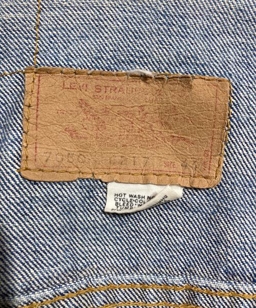 LEVI'S（リーバイス）LEVI'S (リーバイス) USA製70505デニムジャケット インディゴ サイズ:44の古着・服飾アイテム