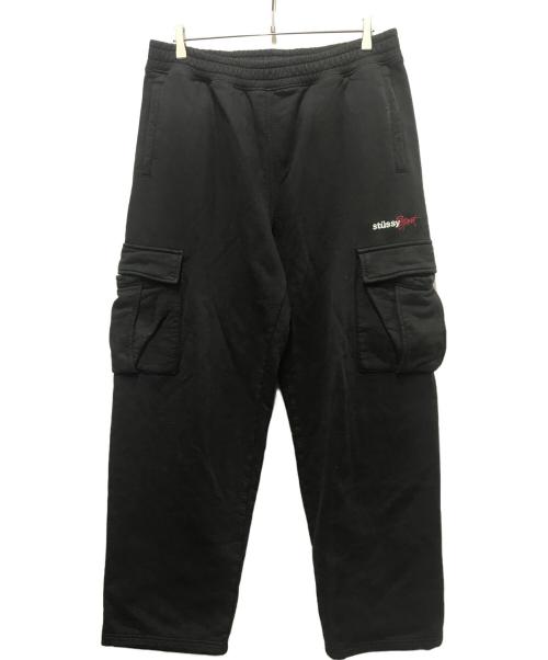 stussy（ステューシー）stussy (ステューシー) Sport Cargo Fleece PANTS ブラック サイズ:Lの古着・服飾アイテム
