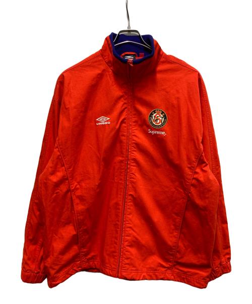 UMBRO（アンブロ）UMBRO (アンブロ) Supreme (シュプリーム) Cotton Ripstop Track Jacket オレンジ サイズ:Lの古着・服飾アイテム