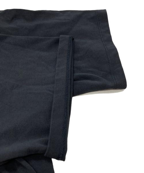 VAQUERA（ヴァケラ）VAQUERA (ヴァケラ) SHOULDER PAD TALL TEE KNIT/ショルダーパッド付きトールTシャツ（ニット） ブラック サイズ:Sの古着・服飾アイテム