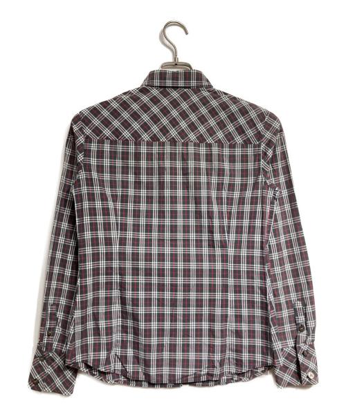 Burberry's（バーバリーズ）Burberry's (バーバリーズ) チェックシャツ/Check Shirt ブラック サイズ:38の古着・服飾アイテム