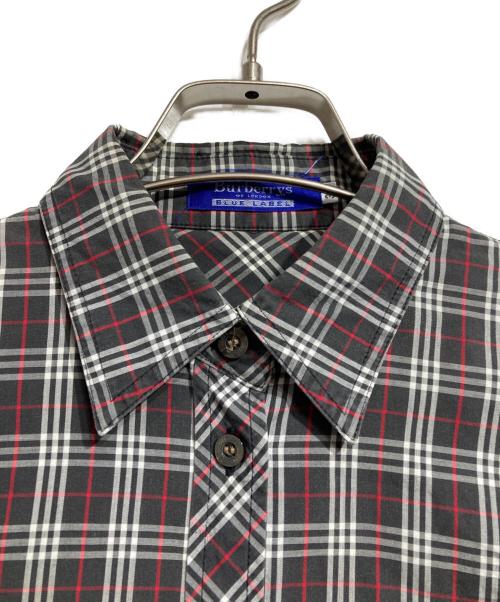 Burberry's（バーバリーズ）Burberry's (バーバリーズ) チェックシャツ/Check Shirt ブラック サイズ:38の古着・服飾アイテム