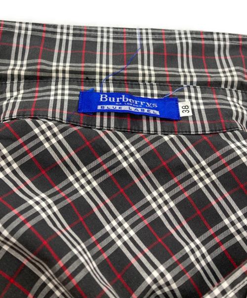 Burberry's（バーバリーズ）Burberry's (バーバリーズ) チェックシャツ/Check Shirt ブラック サイズ:38の古着・服飾アイテム