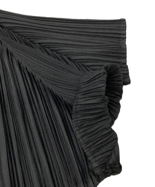 PLEATS PLEASE（プリーツプリーズ）PLEATS PLEASE (プリーツプリーズ) プリーツカットソー/Pleated cut and sew ブラック サイズ:3の古着・服飾アイテム