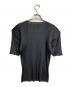 PLEATS PLEASE (プリーツプリーズ) プリーツカットソー/Pleated cut and sew ブラック サイズ:3：20000円
