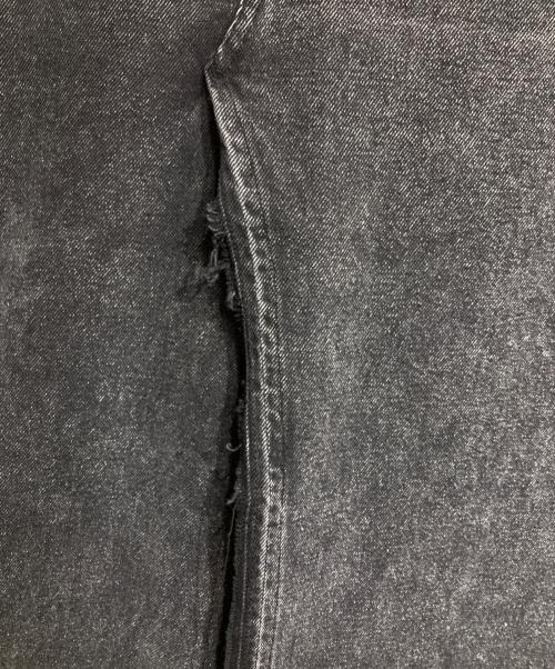 PRANK PROJECT（プランクプロジェクト）PRANK PROJECT (プランクプロジェクト) Twisted Layered Denim/ツイステッドレイヤードデニムパンツ ブラック サイズ:38の古着・服飾アイテム