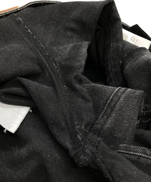 PRANK PROJECT（プランクプロジェクト）PRANK PROJECT (プランクプロジェクト) Twisted Layered Denim/ツイステッドレイヤードデニムパンツ ブラック サイズ:38の古着・服飾アイテム