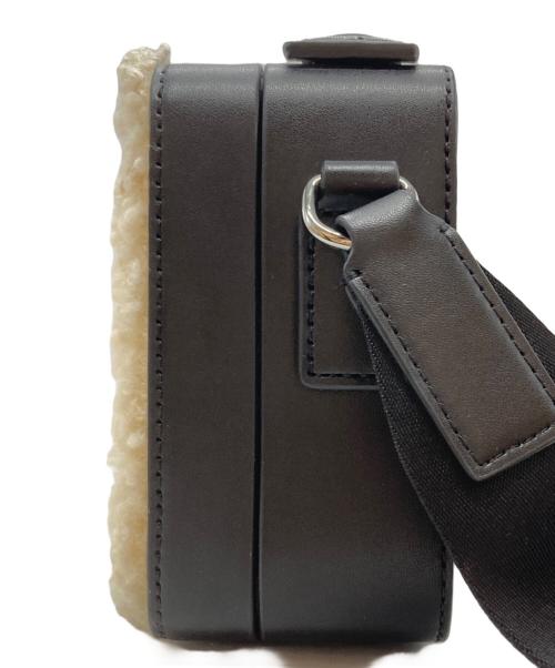 MICHAEL KORS（マイケルコース）MICHAEL KORS (マイケルコース) COOPER スエード ＆ シェルパ クロスボディ/COOPER Suede & Sherpa Crossbody ブラック サイズ:不明の古着・服飾アイテム