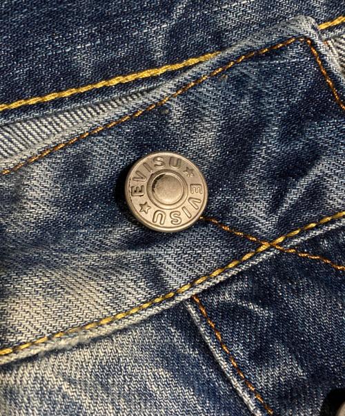 EVISU（エヴィス）EVISU (エヴィス) 大黒プリント キャロットフィット ジーンズ/Denim Pants インディゴ サイズ:30×34の古着・服飾アイテム
