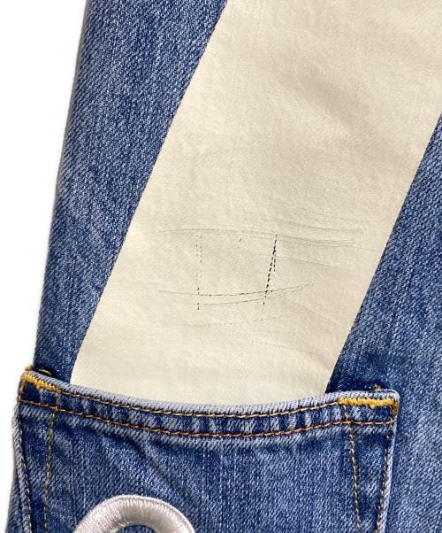 EVISU（エヴィス）EVISU (エヴィス) 大黒プリント キャロットフィット ジーンズ/Denim Pants インディゴ サイズ:30×34の古着・服飾アイテム