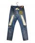 EVISU (エヴィス) 大黒プリント キャロットフィット ジーンズ/Denim Pants インディゴ サイズ:30×34：24000円