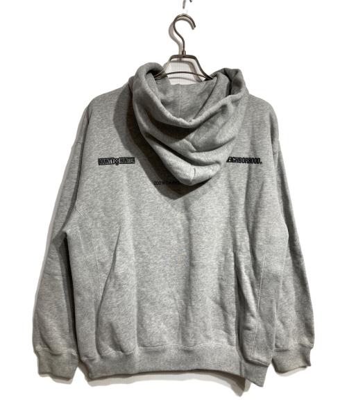 NEIGHBORHOOD（ネイバーフッド）NEIGHBORHOOD (ネイバーフッド) RUSSELL ATHLETIC (ラッセルアスレチック) BOUNTY HUNTER (バウンティハンター) SWEAT HOODIEスウェットフーディ グレー サイズ:Mの古着・服飾アイテム