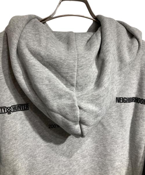 NEIGHBORHOOD（ネイバーフッド）NEIGHBORHOOD (ネイバーフッド) RUSSELL ATHLETIC (ラッセルアスレチック) BOUNTY HUNTER (バウンティハンター) SWEAT HOODIEスウェットフーディ グレー サイズ:Mの古着・服飾アイテム