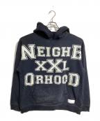 NEIGHBORHOODネイバーフッド）の古着「SAVAGE SWEAT HOODIE/サヴェージ スウェット フーディ」｜ブラック