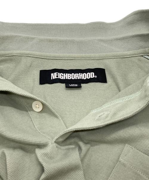 NEIGHBORHOOD（ネイバーフッド）NEIGHBORHOOD (ネイバーフッド) PIQUE CLASSIC POLOSHIRT/ピケ・クラシック・ポロシャツ SS グリーン サイズ:Lの古着・服飾アイテム