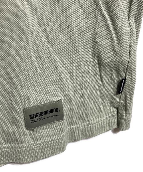 NEIGHBORHOOD（ネイバーフッド）NEIGHBORHOOD (ネイバーフッド) PIQUE CLASSIC POLOSHIRT/ピケ・クラシック・ポロシャツ SS グリーン サイズ:Lの古着・服飾アイテム