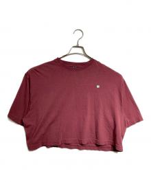 Acne studios（アクネ ストゥディオズ）の古着「フェイスパッチTシャツ/Face Patch T-shirt」｜レッド
