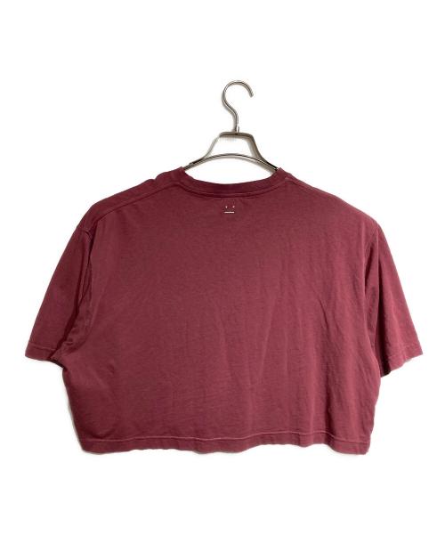 Acne studios（アクネ ストゥディオズ）Acne studios (アクネ ストゥディオズ) フェイスパッチTシャツ/Face Patch T-shirt レッド サイズ:Mの古着・服飾アイテム