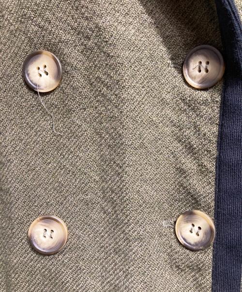 MM6 Maison Margiela（エムエムシックスメゾンマルジェラ）MM6 Maison Margiela (エムエムシックスメゾンマルジェラ) ウールリバーシブルコート / Wool reversible coat ブラック サイズ:36の古着・服飾アイテム