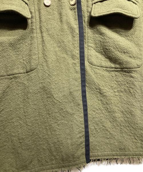 MM6 Maison Margiela（エムエムシックスメゾンマルジェラ）MM6 Maison Margiela (エムエムシックスメゾンマルジェラ) ウールリバーシブルコート / Wool reversible coat ブラック サイズ:36の古着・服飾アイテム