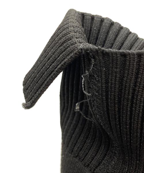 emmi eco（エミエコ）emmi eco (エミエコ) ニットブーツ/Knit boots ブラック サイズ:23.5cmの古着・服飾アイテム
