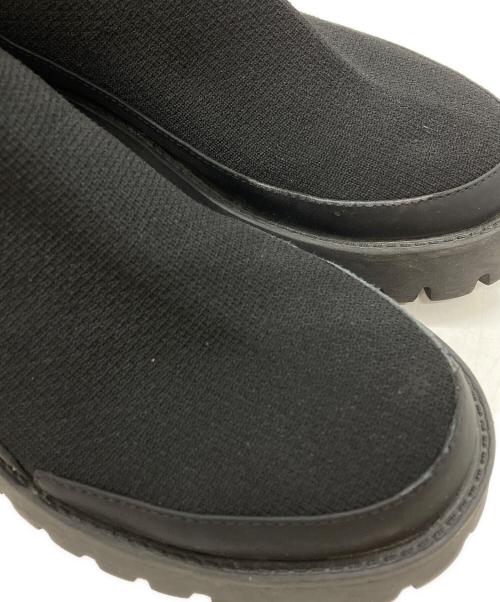 emmi eco（エミエコ）emmi eco (エミエコ) ニットブーツ/Knit boots ブラック サイズ:23.5cmの古着・服飾アイテム