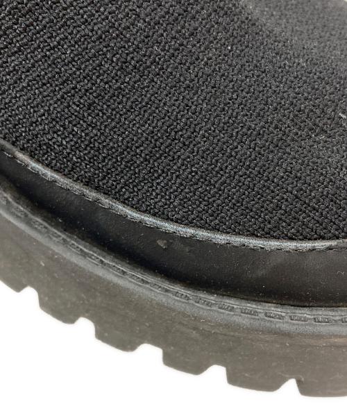 emmi eco（エミエコ）emmi eco (エミエコ) ニットブーツ/Knit boots ブラック サイズ:23.5cmの古着・服飾アイテム