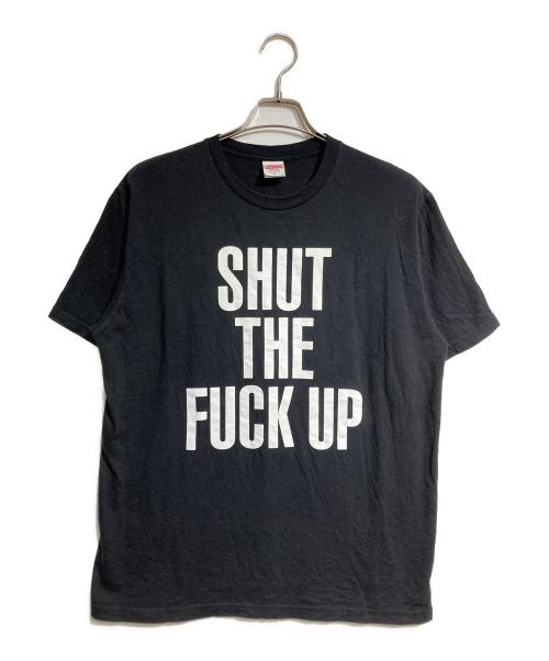 NUMBER (N)INE（ナンバーナイン）NUMBER (N)INE (ナンバーナイン) Supreme (シュプリーム) SHOUT THEFUCK UP TEE ブラック サイズ:Mの古着・服飾アイテム