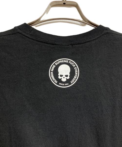 NUMBER (N)INE（ナンバーナイン）NUMBER (N)INE (ナンバーナイン) Supreme (シュプリーム) SHOUT THEFUCK UP TEE ブラック サイズ:Mの古着・服飾アイテム