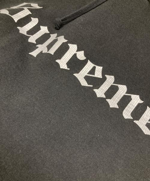 SUPREME（シュプリーム）Supreme (シュプリーム) Washed Old English Hooded Sweatshirt ブラック サイズ:Mの古着・服飾アイテム