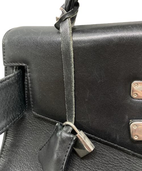 GIANNI VERSACE（ジャンニ・ヴェルサーチ）GIANNI VERSACE (ジャンニ・ヴェルサーチ) メデューサモチーフ2wayバッグ/Medusa motif ブラックの古着・服飾アイテム