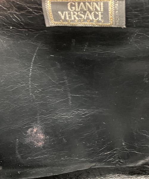 GIANNI VERSACE（ジャンニ・ヴェルサーチ）GIANNI VERSACE (ジャンニ・ヴェルサーチ) メデューサモチーフ2wayバッグ/Medusa motif ブラックの古着・服飾アイテム