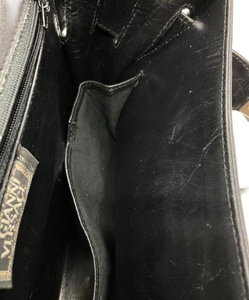 GIANNI VERSACE（ジャンニ・ヴェルサーチ）GIANNI VERSACE (ジャンニ・ヴェルサーチ) メデューサモチーフ2wayバッグ/Medusa motif ブラックの古着・服飾アイテム